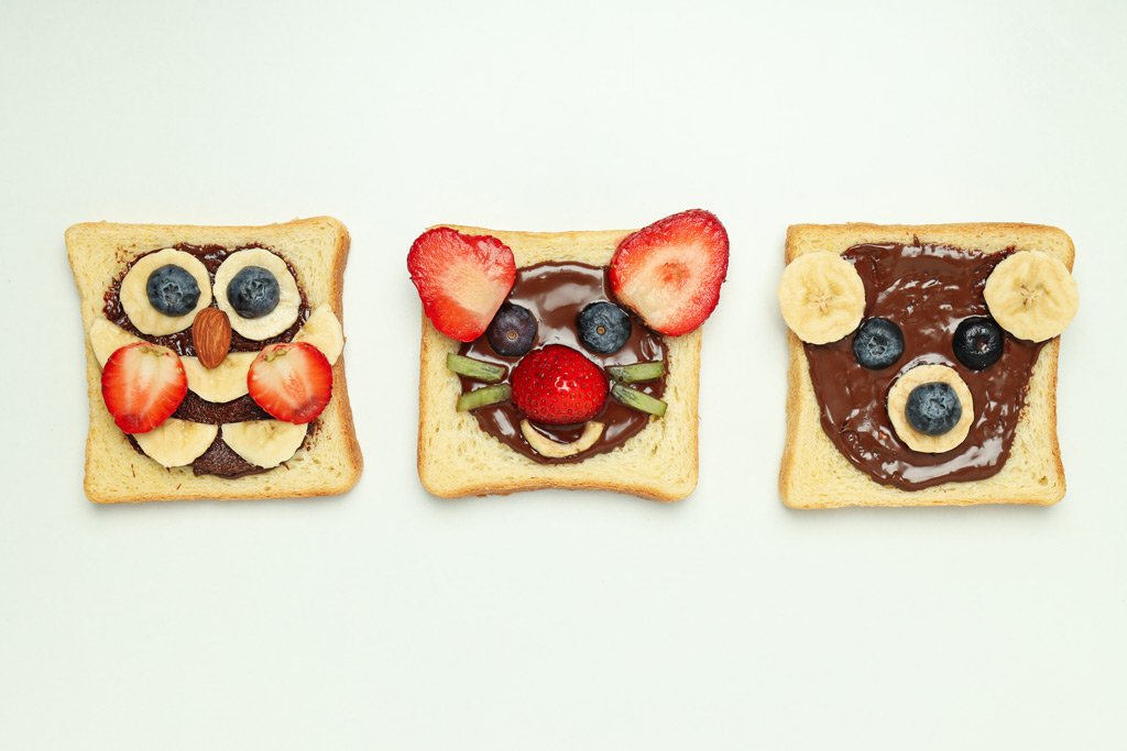 Toast für Kinder