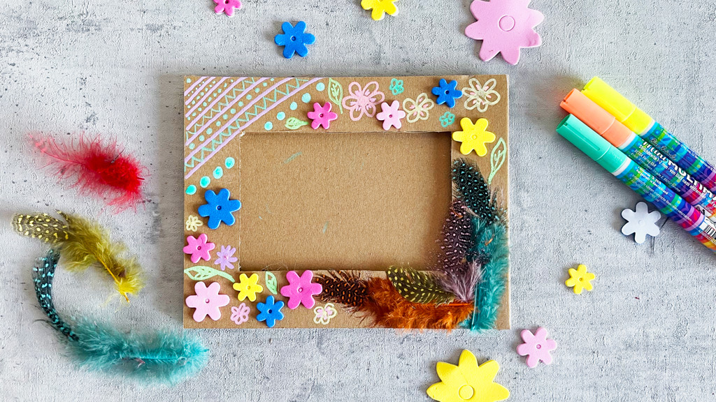 Bilderrahmen selber basteln