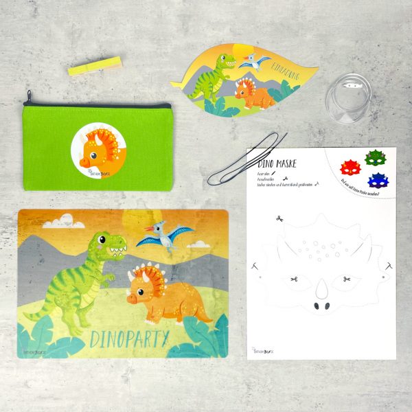 Ergänzungsset zum Dinosaurier Kindergeburtstag