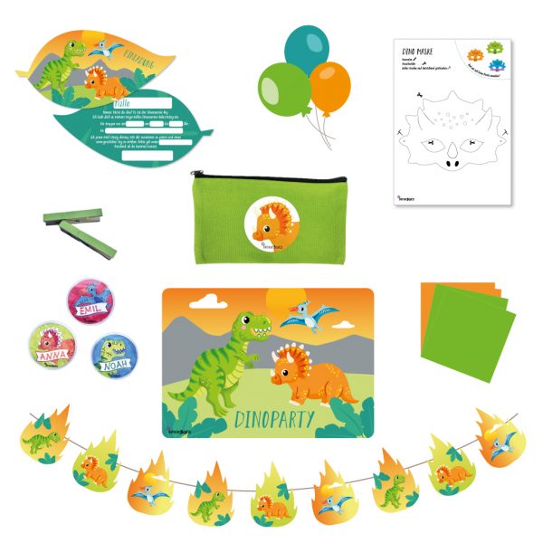 Das bekommt ihr alles in der Dinosaurier Box